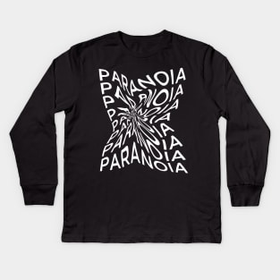 PARANOIA Kids Long Sleeve T-Shirt